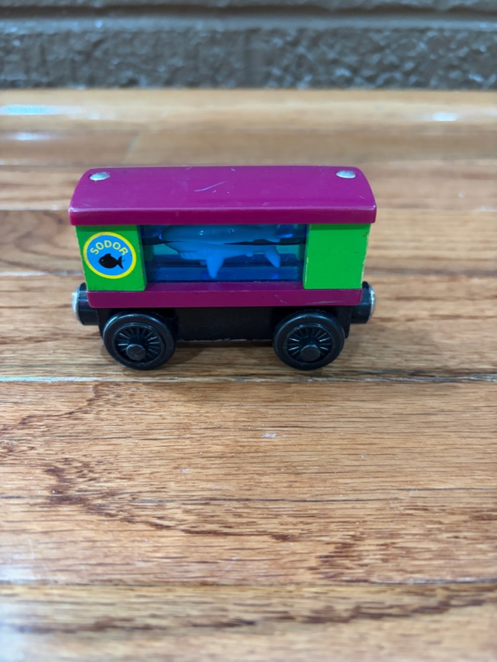 Thomas the Train Aquarium Car with Blue Shark